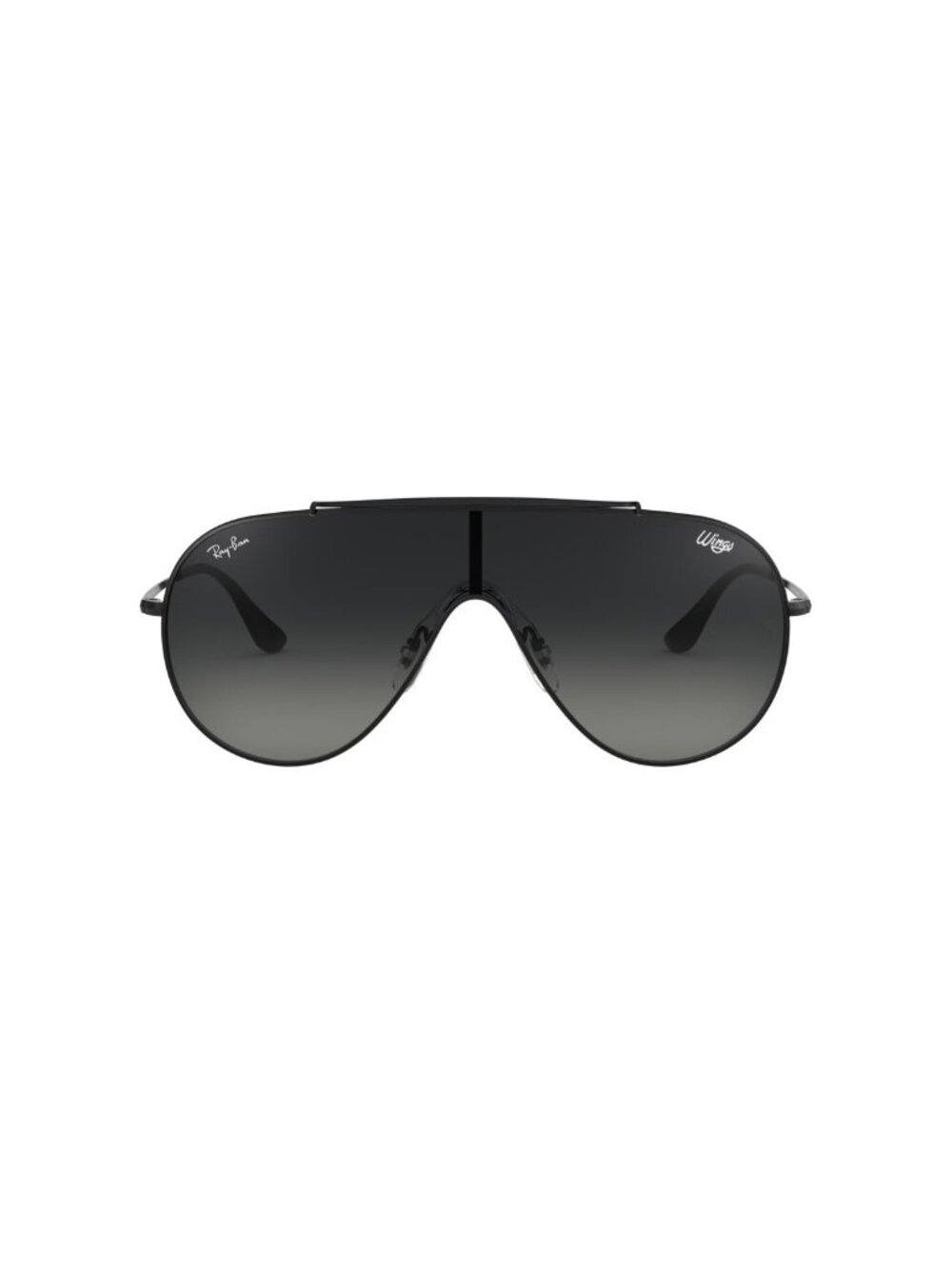 New Ray-Ban Men's Sunglasses Black Aviator Grey Lens Metal Frame Ray Ban RB3597